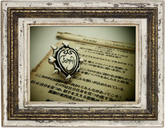 Fammy〜こころをひとつに〜 Made to order silver Pin batch Spring-of-Heart/スプリングオブハート